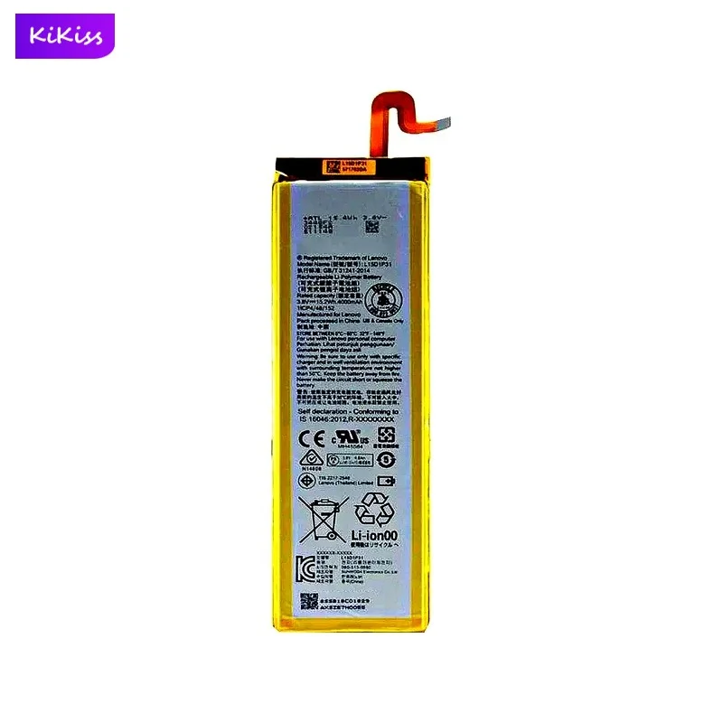 L15D1P31 Tablet Battery For Lenovo Yoga Tab 3 Pro YT3-X90L YT3-X90F YT3-X90X X90 4000mAh Real Capacity