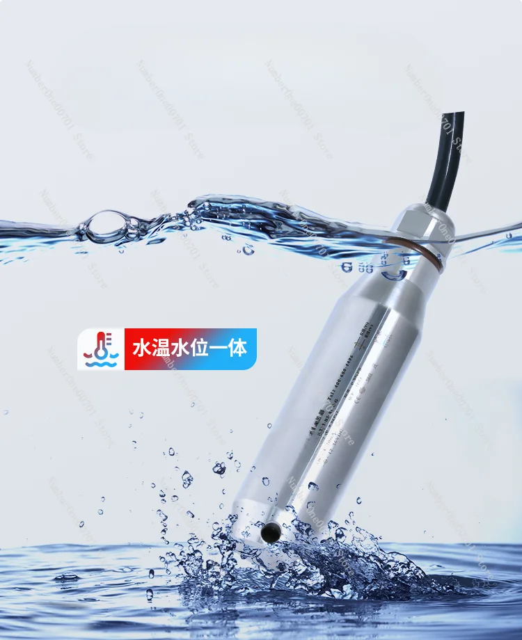 Liquid Level Transmitter Input Cyw11 Water Level Gauge 4-20mA Liquidometer RS485 Star Liquid Level Sensor