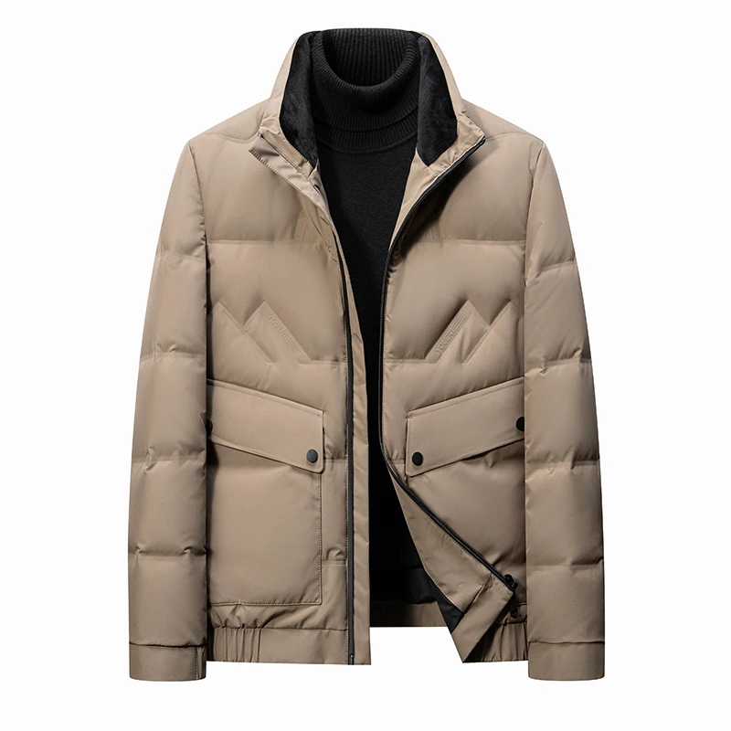 BATMO 2023 new arrival winter top quality 90% white duck down jackets men,male thick warm parkas coat, 60689