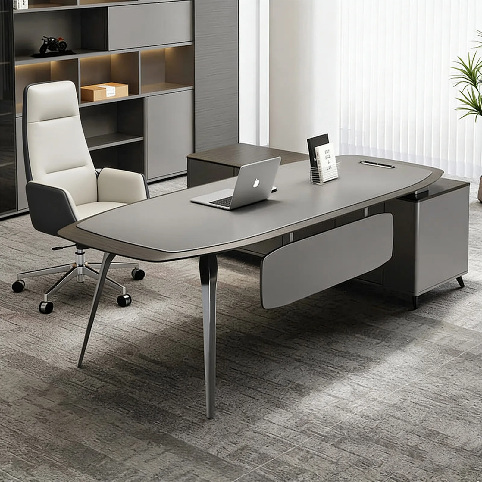 LH Office Desk Chair Manager Supervisor Desk Senior Boss Desk