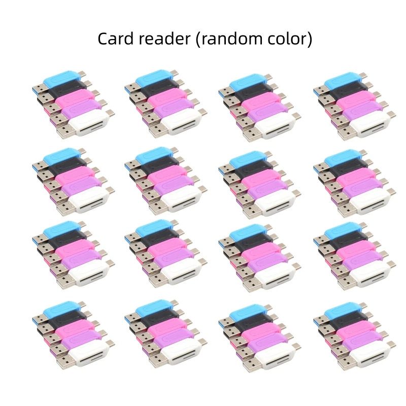 5/3/1 pz Tipo-C Adattatore USB OTG Lettore di schede TF universale Lettore di schede USB OTG TF/Mini portatile 2 in 1