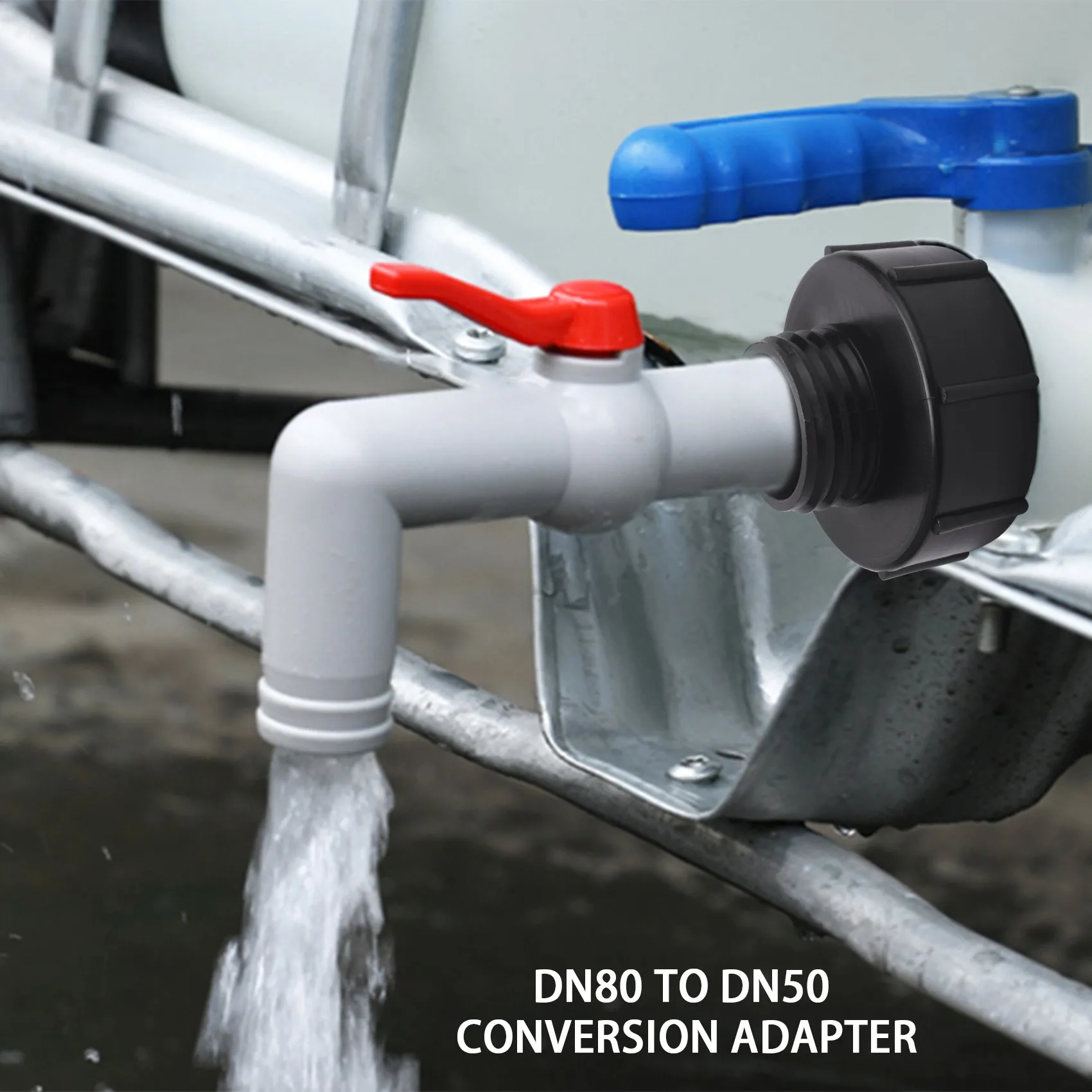 

AC23-IBC Adapter S100X8 To Reduce S60X6 IBC Tank Connector Adapter Replacement Garden Water Connectors