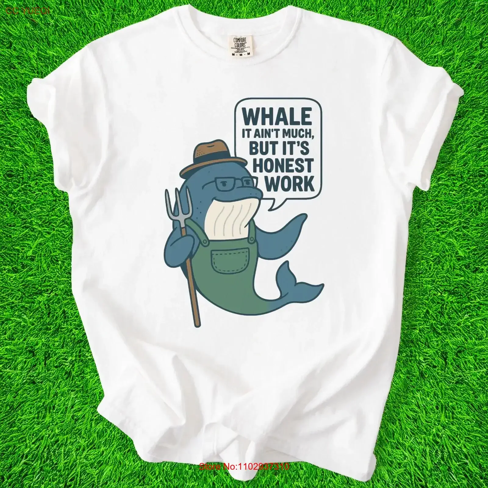 T-shirt baleine travail honnête drôle Orca Lover sauver le haut unisexe délavé vintage pour un usage quotidien vêtements de créateurs confortables