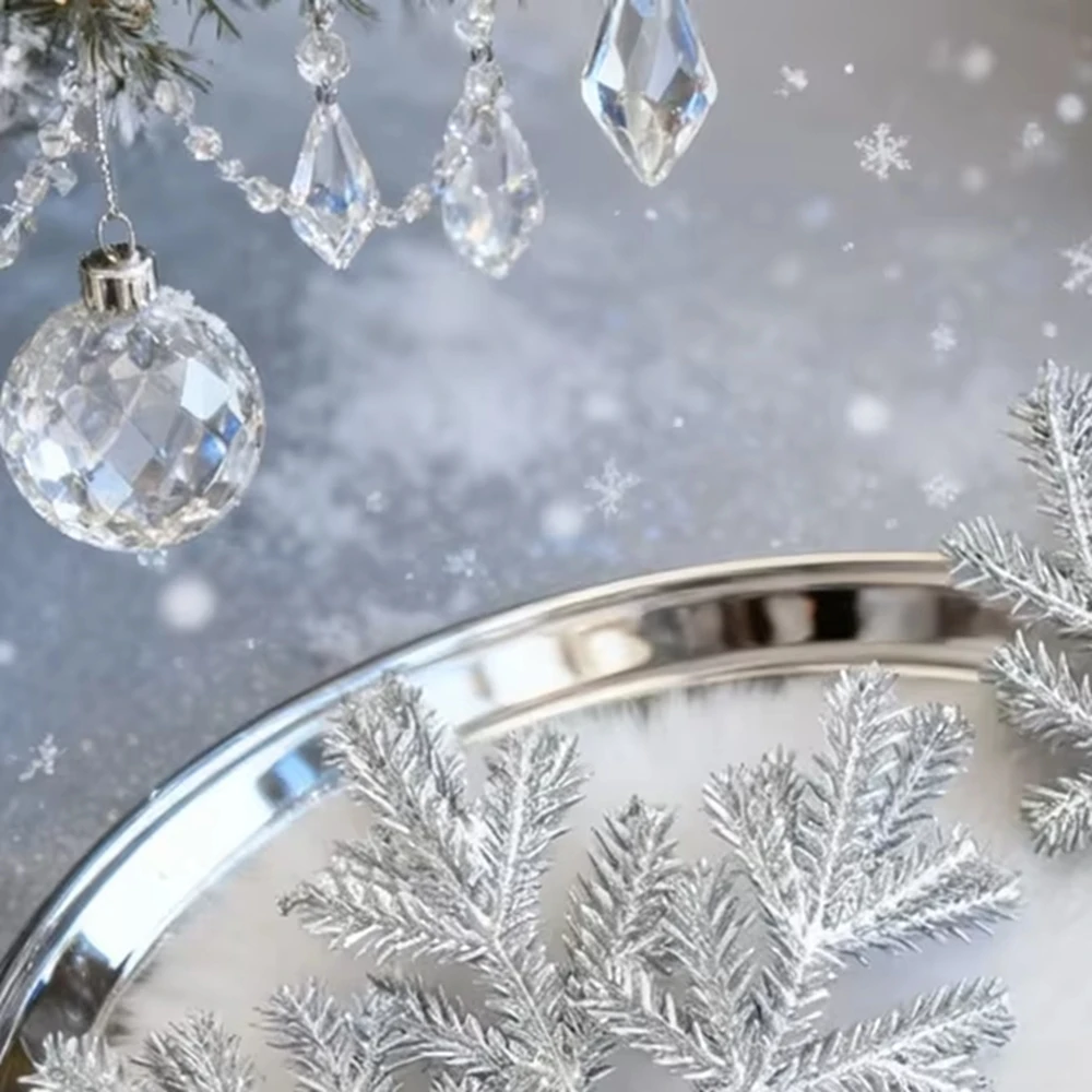 

1Pc Artificial Plants Golden Fake Branch Frost Christmas Tree Accessory Home Wall Hanging Wedding Decoration Scrapbook Diy Gift