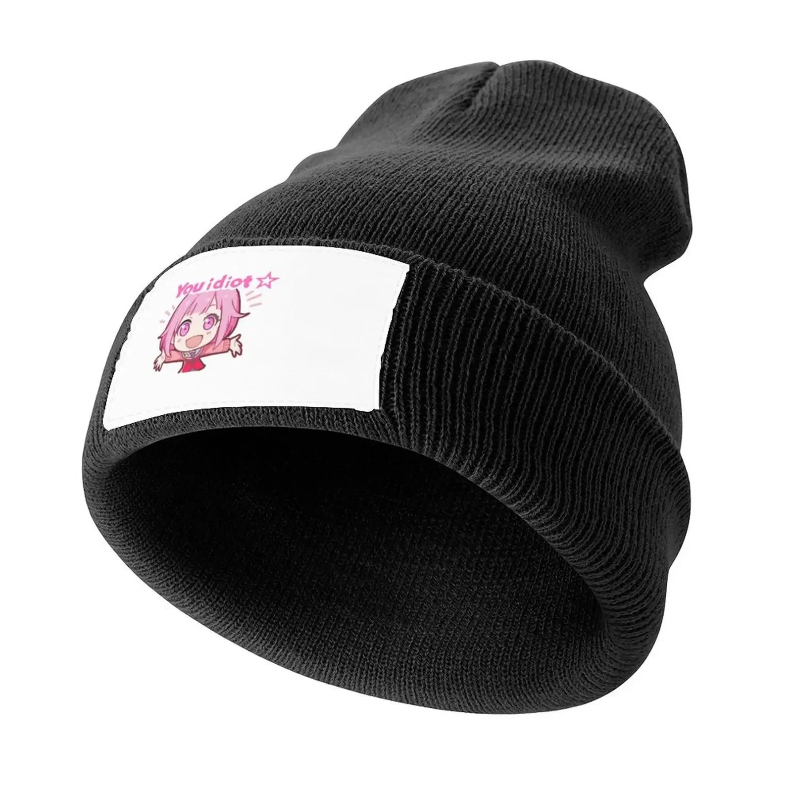 wonderhoy Emu Otori wonderhoy - project sekai Sticker Knitted Cap Christmas Hat Anime Men Women's