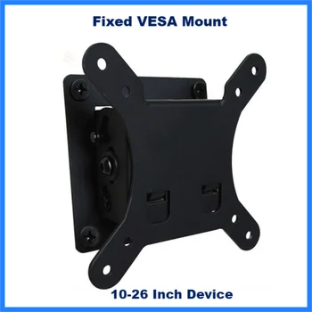 하이엔드 고정 TV 마운트 브래킷, 13kg 적재 용량 슬라이딩, 70 100mm VESA, 10-26 인치 태블릿 TV VESA 브래킷 