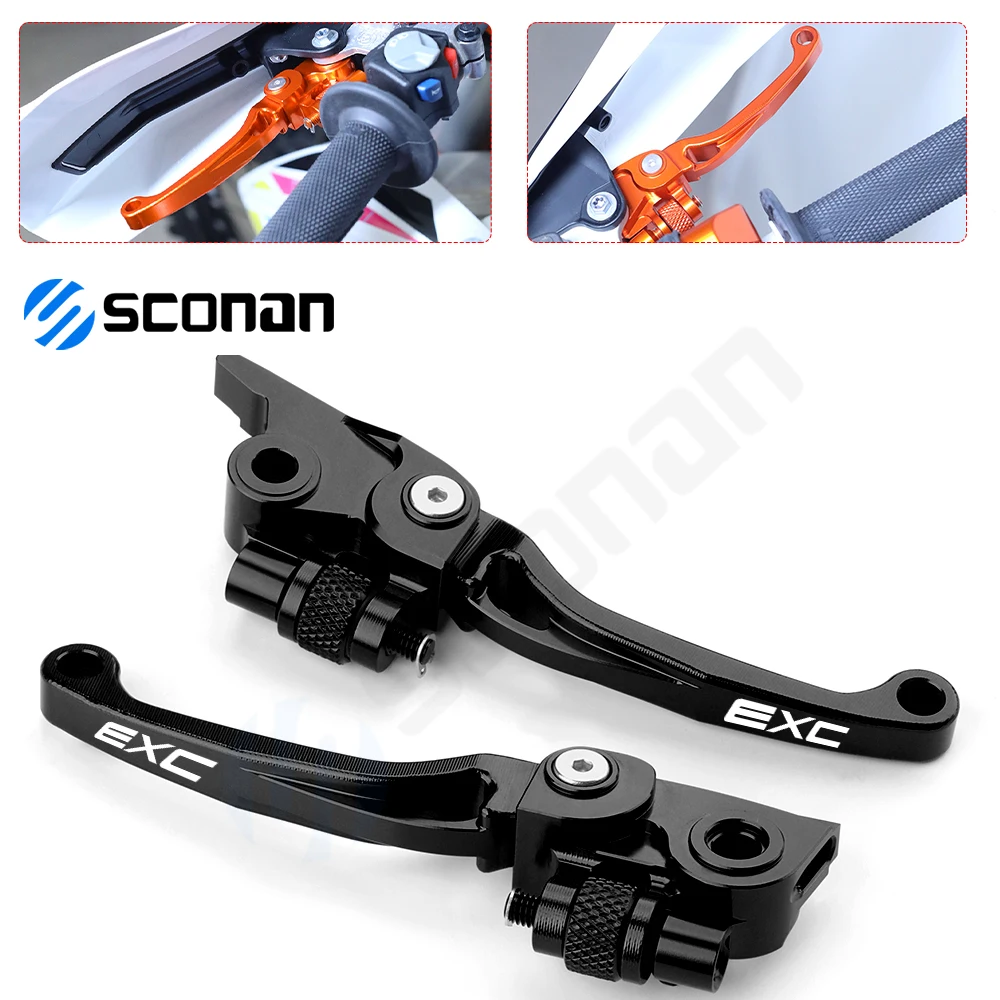 

Motorcycle Accessories CNC Aluminum Brake And Clutch Levers For KTM EXC EXC-F EXCTPI SX SX-F TPI XC XCF-W XCW