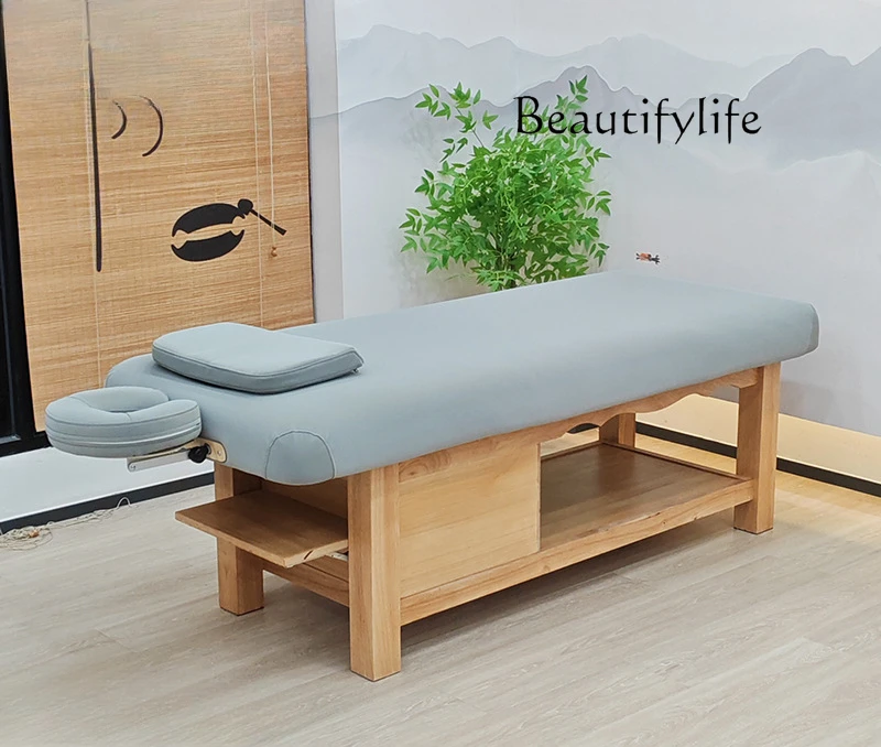 Beauty salon special full body SPA multi-functional massage treatment bed