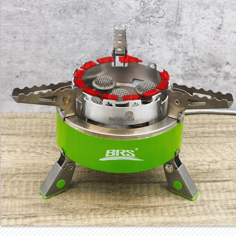 For BRS-75 Five-star Stove Camping Gas Stove Windbreak Portable Stainless Steel Gas burner Wind Shield Outdoor kitchen Equipment