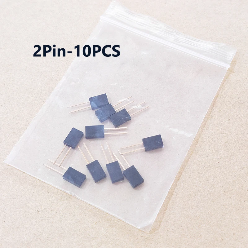 10 Stück 2,54 mm einreihige Buchsenleisten 1x2/3/4/5/6/8/10/15/20/40P 11 mm lange Stiftbuchsen für Leiterplatten und elektronische Projekte – Detail 5