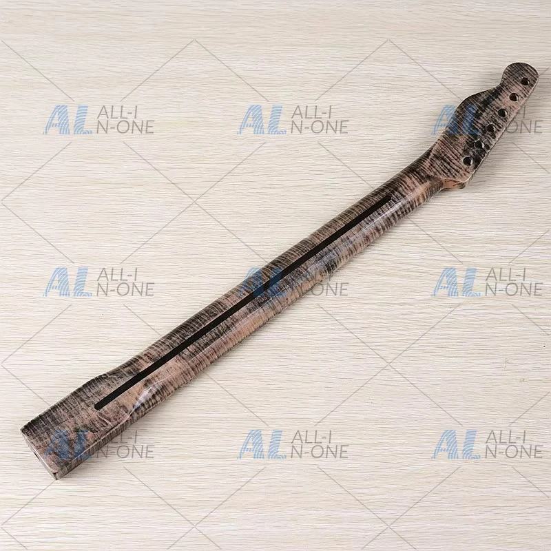 Electric Guitar Neck 6-string 21-piece Integrated Handle Semi-finished Electric Guitar Accessories DIY Instrument Modification