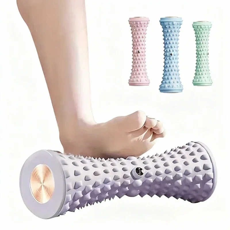 Manueller Kunststoff-Fußmassageroller Yoga-Massageball Muskelentspannung Plantarfaszienpflege Heimtherapie-Werkzeug