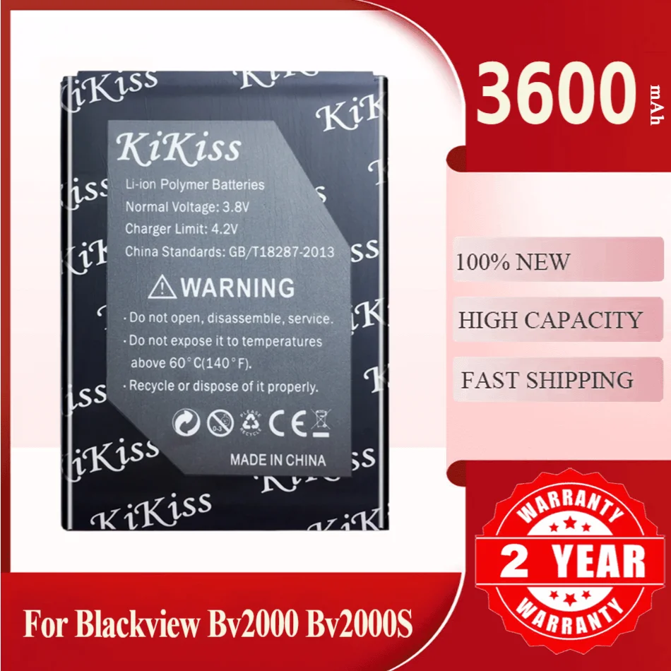 Rechargeble Mobile Phone Battery BV2000 For Blackview BV2000 BV2000S