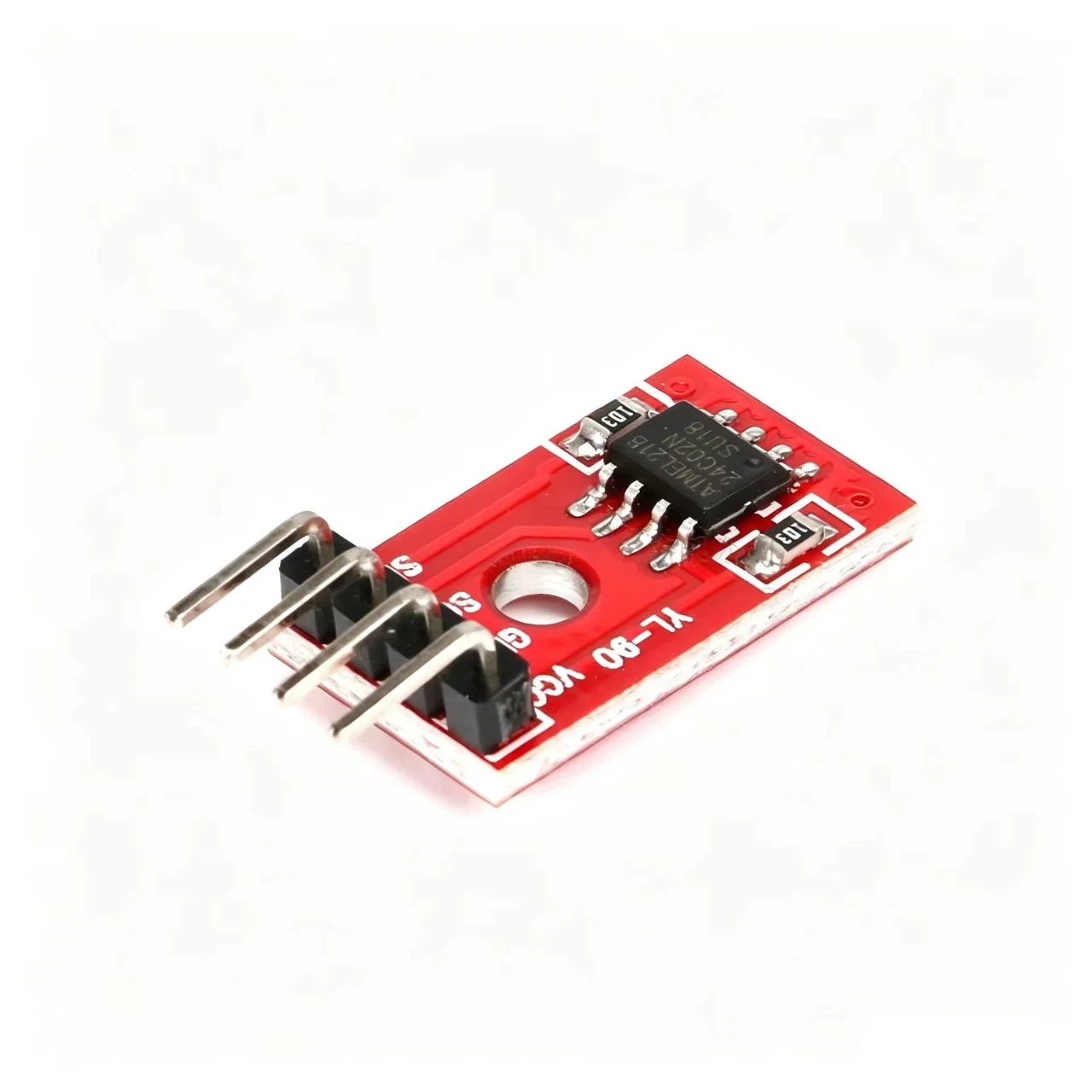 AT24C02 EEPROM Storage Module I2C IIC Interface YL-90 Intelligent Car Accessories with DuPont Line Wire 4P 20CM