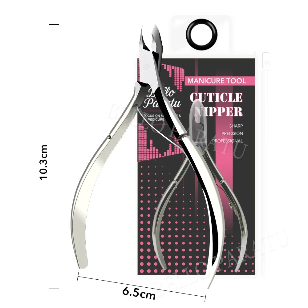 1Pcs Professionelle Nagelhautzange Edelstahl Scharfe Klingen Nagel Häutchen Clippers Cutter Trimmer Maniküre Werkzeug