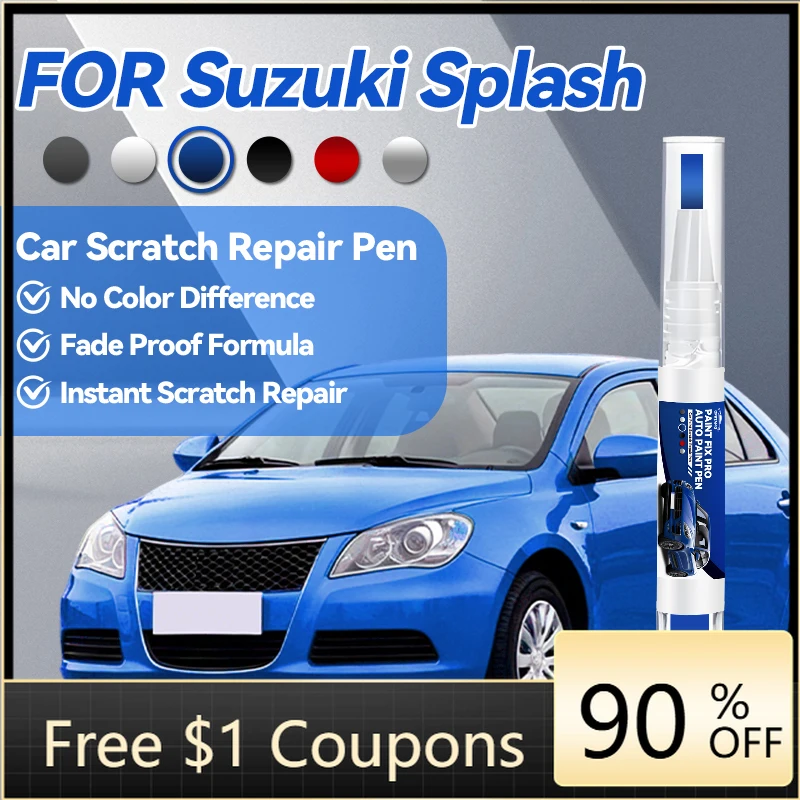 

Tool Car Accessories For Suzuki Splash 2008-2014 XB Paint Repair Pen Touch Up Scratch Remover DIY Auto Accessories Black Whit