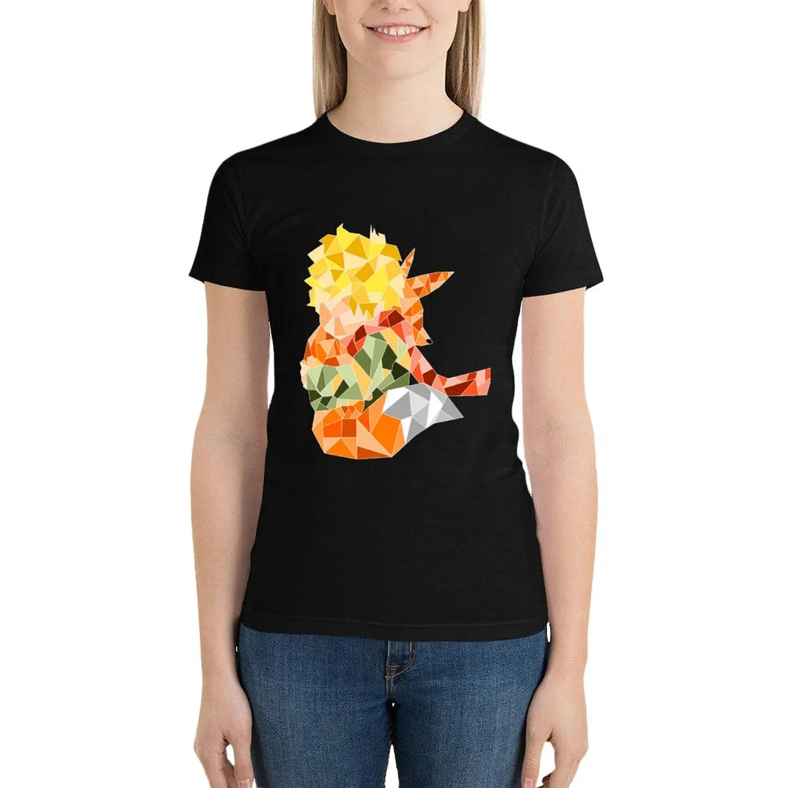 the little prince T-Shirt lady clothes cute tops hippie clothes T-shirts for Women