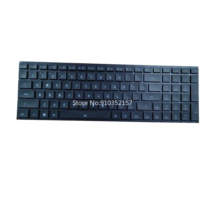 Imagem -02 - Teclado para Notebook Retroiluminado Colorido Gigabyte Aorus 15g kc 15g xc 15g yc Inglês Eua sem Moldura