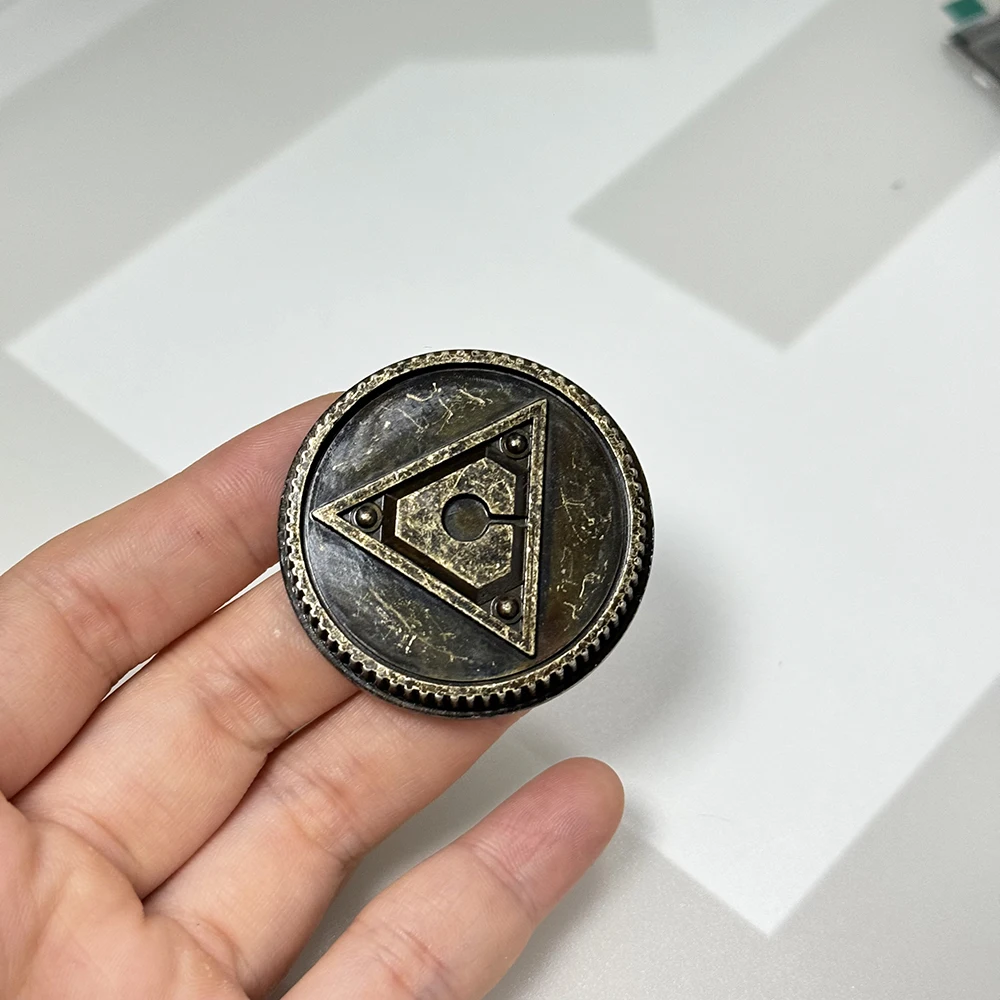 Hecho para Bandai Legacy Ranger Morpher, accesorio de Cosplay Legacy TURBO Power Coin Gold Ranger