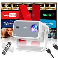5G 4K 1080P 650ANSI Android 13 Netflix Certified UHD 360Projector With Auto Keystone Focus HDMI Wifi BT5.2 Portable Outdoor 2025