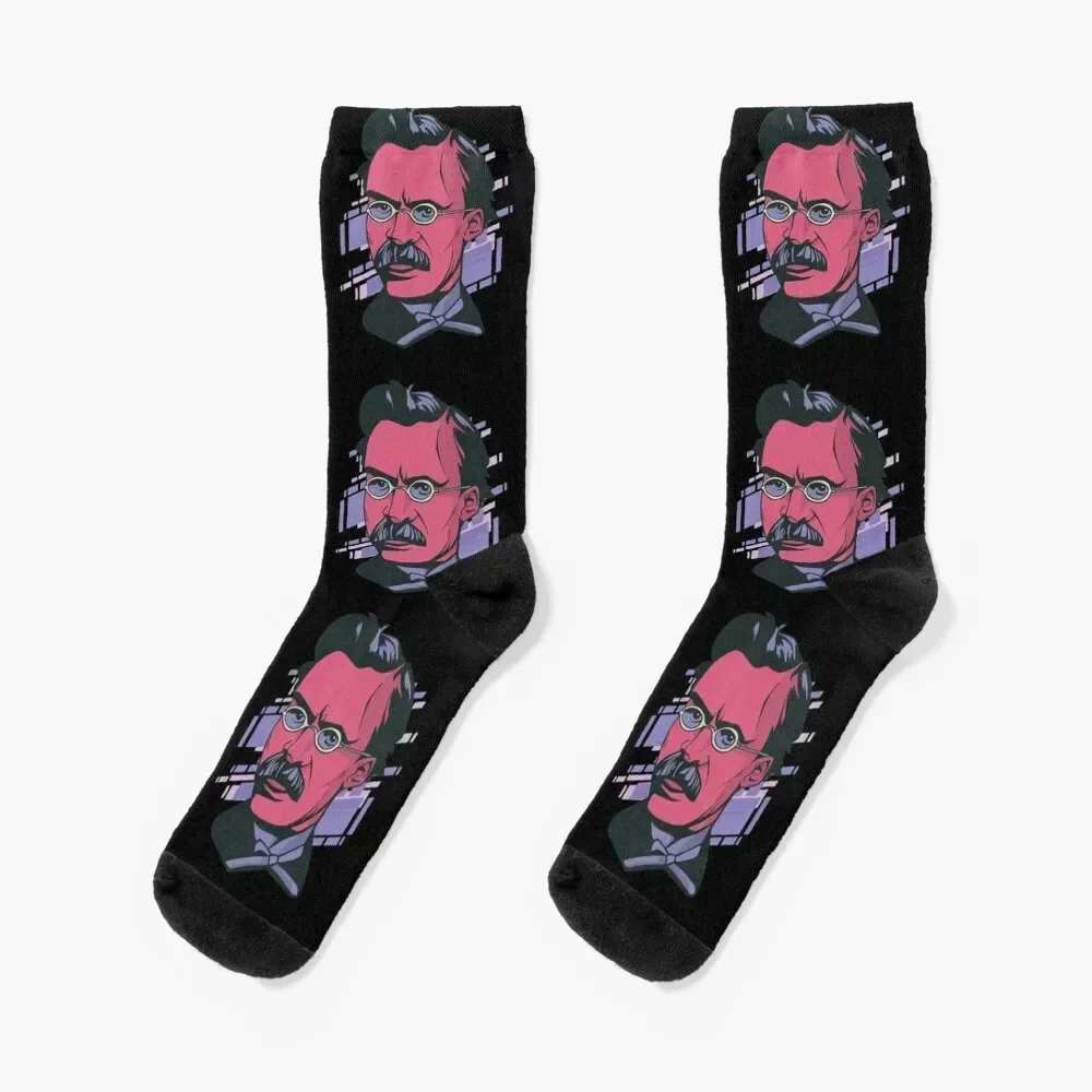 Nietzsche philosopher Socks Men's christmas stocking Boy Socks Women's