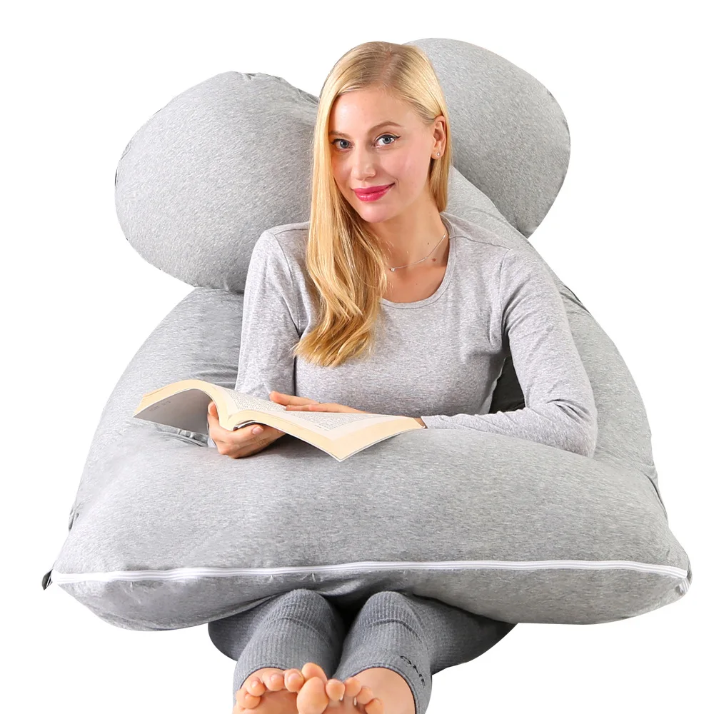 Worldwide Best Popular Pillow U Shaped Pillow  With Cooling Cover Pregnant