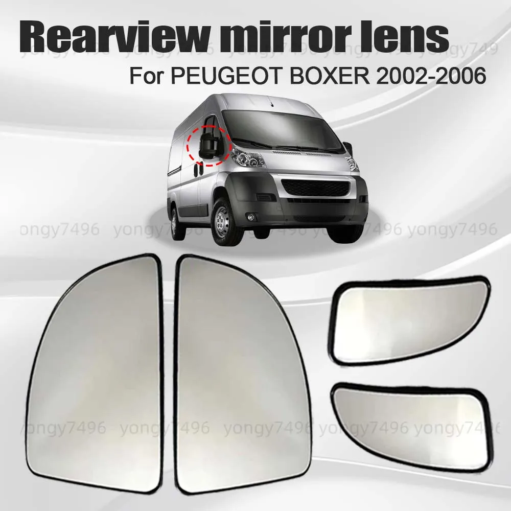 

Car Wide Angle Rearview Mirror Lens For PEUGEOT BOXER 2002 2003 2004 2005 2006 Car Rearview Accessories Car Upgrade