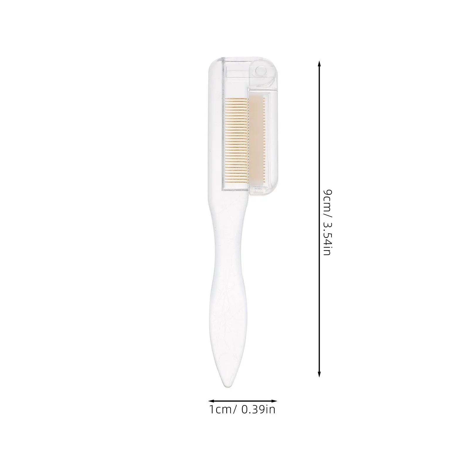 2Pcs Foldable Eyebrow Combs Makeup Eyelash Brushes Eyelash Shaping Tools Compact Portable Beauty Tools Foldable Eyebrow Brush