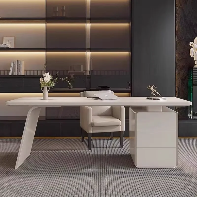 Modern Luxury Office Desks Stand Computer Gaming Standing Office Desks Portable Corner Mesa Para Computador Office Furniture