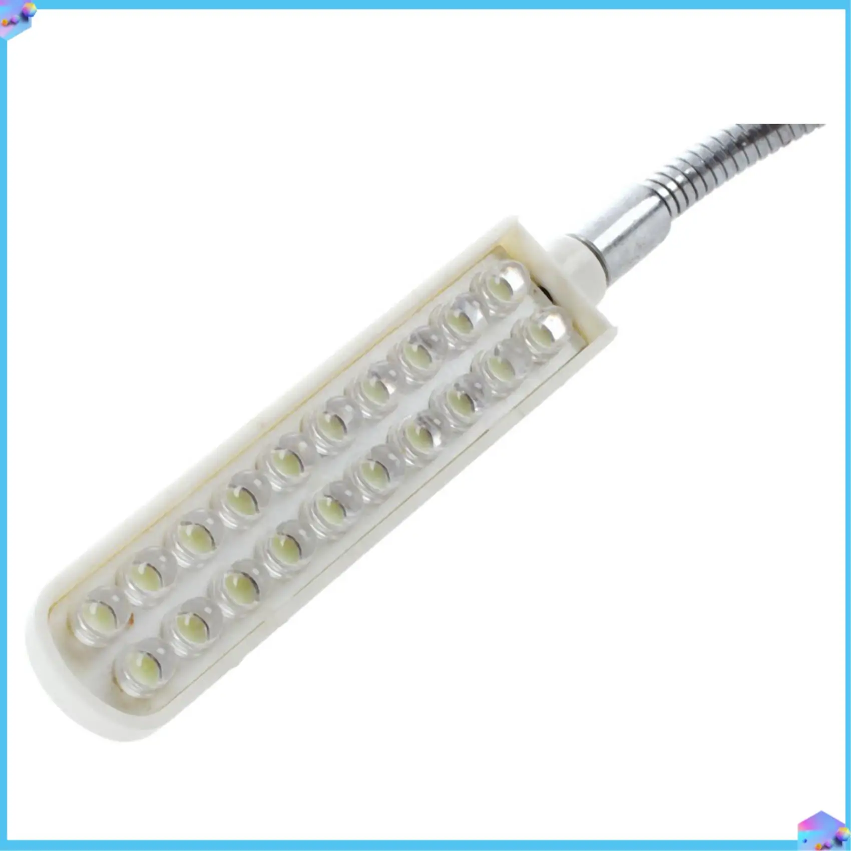 A43T 3X 20 LED 220V 재봉틀 작업 램프 자기 유형 LED 조명