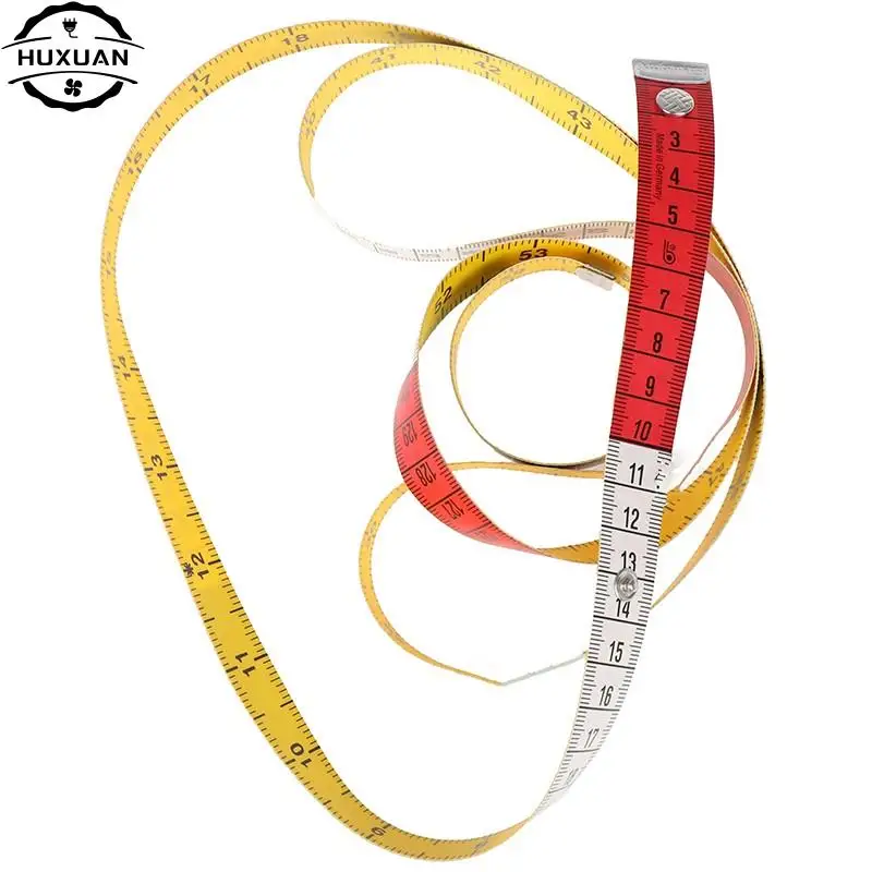 1PC Body Measuring Ruler Sewing Tailor Tape Measure Mini Soft Flat Ruler Centimeter Meter Sewing Measuring Tape 60in 1.5m
