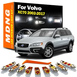 MDNG Canbus For Volvo XC70 2002-2010 2011 2012 2013 2014 2016 2017 Car Luggage Bulbs LED Interior Map Dome Light Kit Accessories