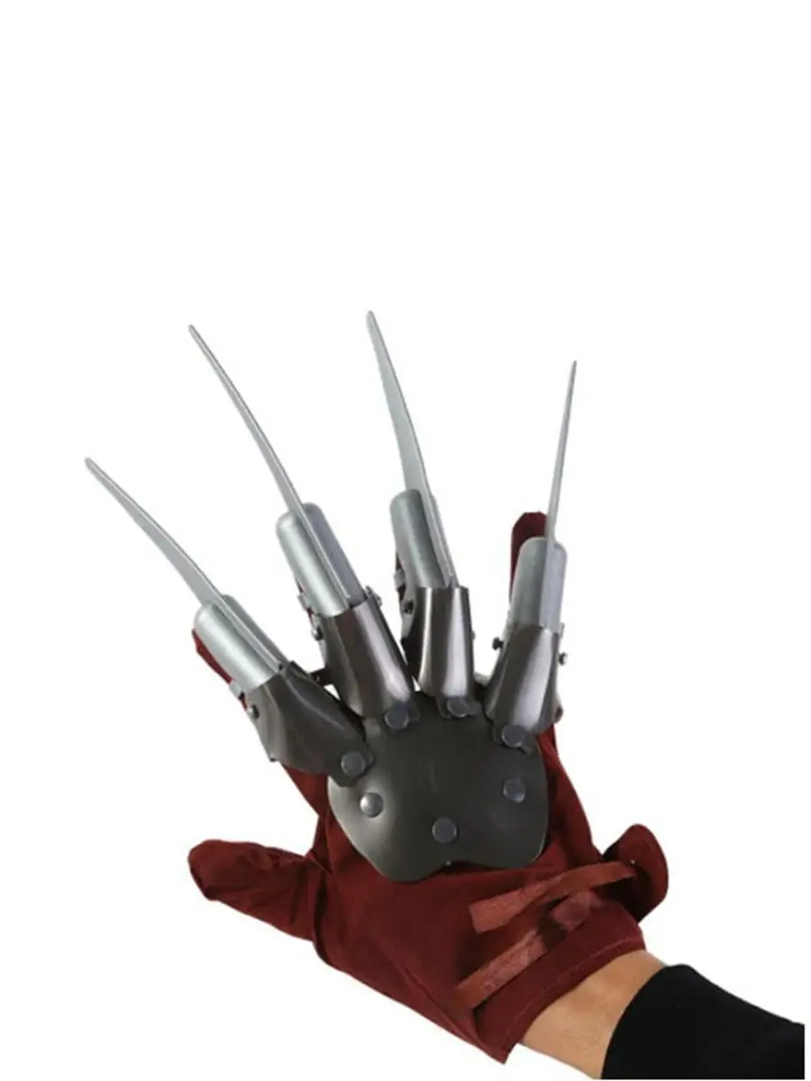 Gants à griffes pour Halloween, Cosplay, gants à griffes fantômes, accessoires de spectacle de maquillage, fête d'halloween, fourniture de Festival de carnaval