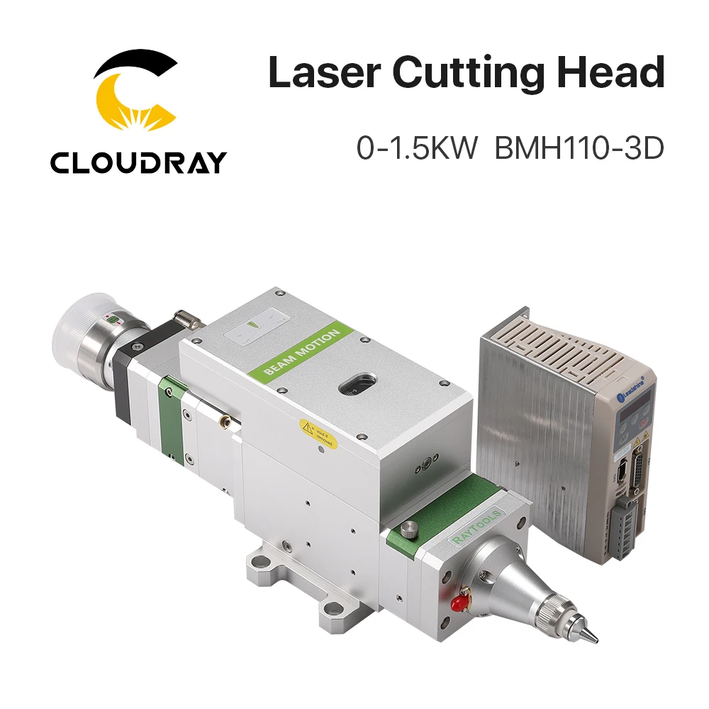 Cloudray Tools BMH110 3D Fiber Laser Tube Cutting Head with Driver Set Ready Stock