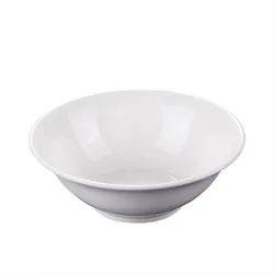 Melamine White Lamian Noodles Bowl Restaurant Commercial Tableware