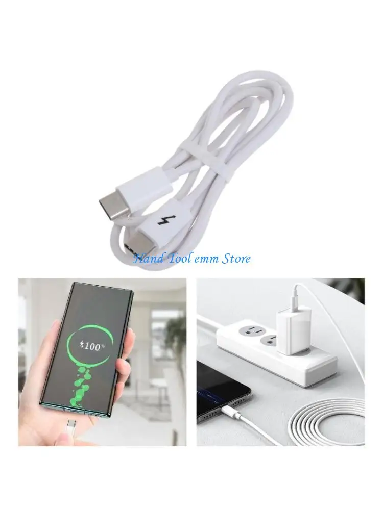 

H37F Fast-Data Sync-Cord For Hard Drive Disk Type-C to Type-C OTG USB Cable Charging