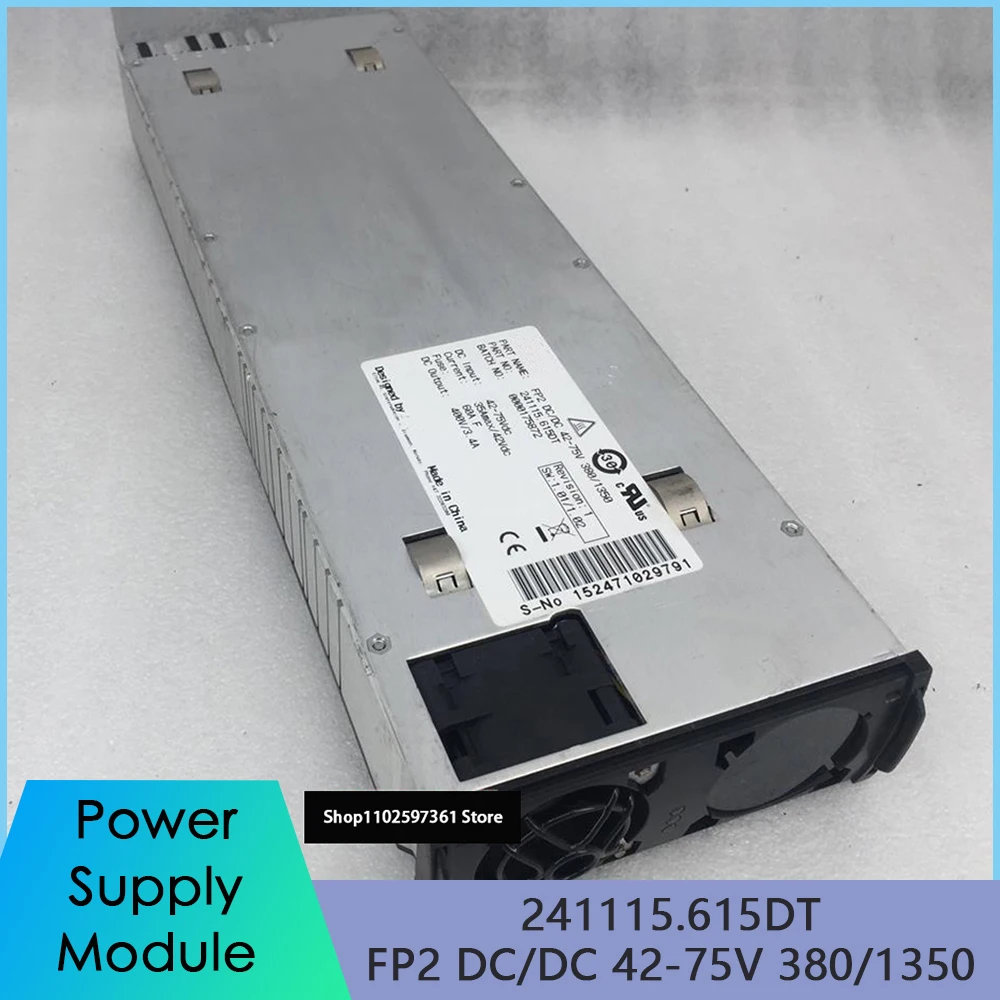 High Quality 241115.615DT FP2 DC/DC 42-75V 380/1350 DC Output 400V/3.4A For Eltek Power Supply Module Fast Ship