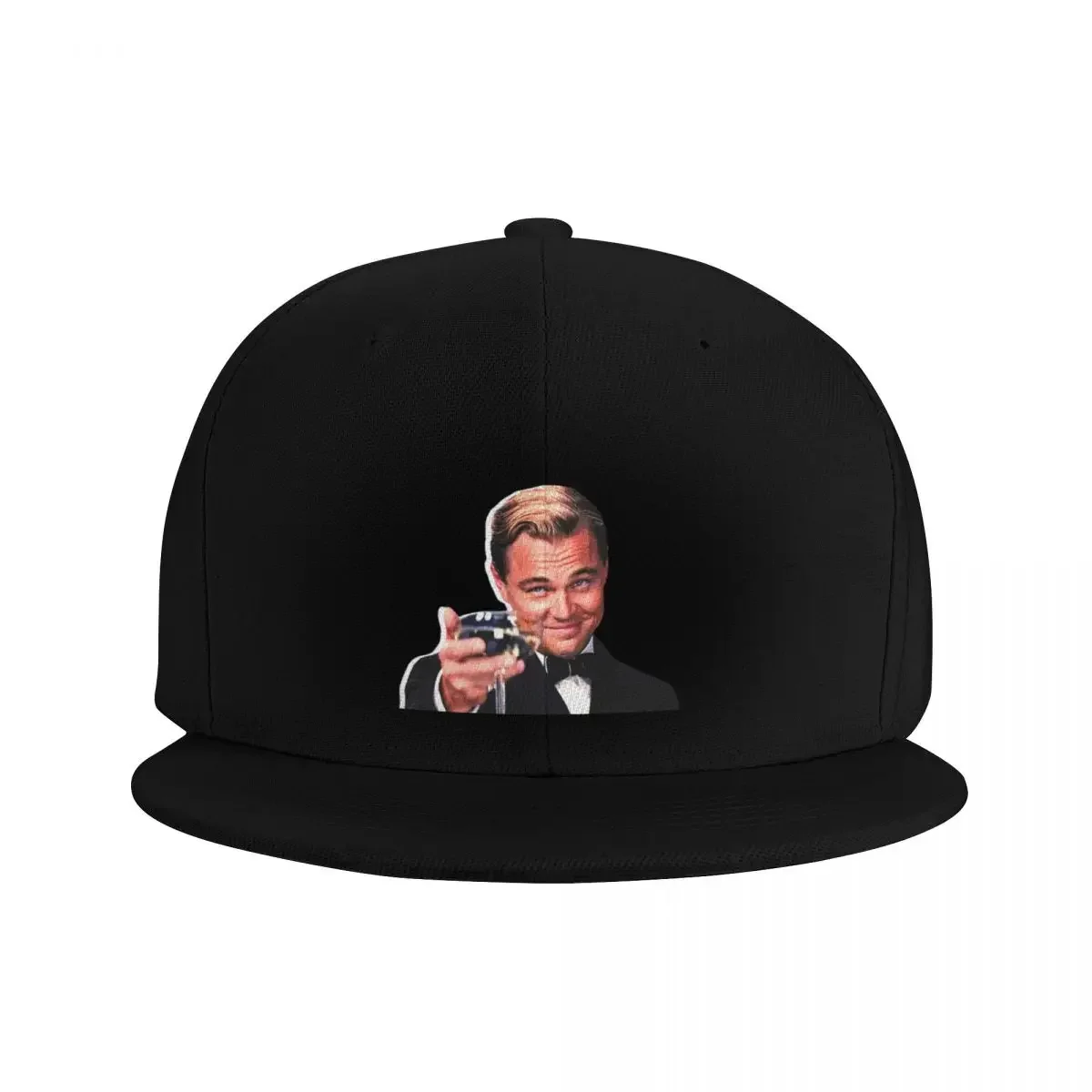 Leonardo Dicaprio cheers Funny meme Baseball Cap Sun Cap Hat Man Luxury Sun Hat For Children Women's Beach Outlet 2024 Men's