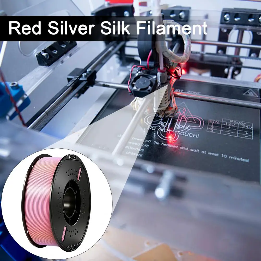 High Toughness Filament Rainbow Gradient Candy Color Pla Filament 1.75mm 1kg Spool 3d Printer Filament Dimensional for Fdm