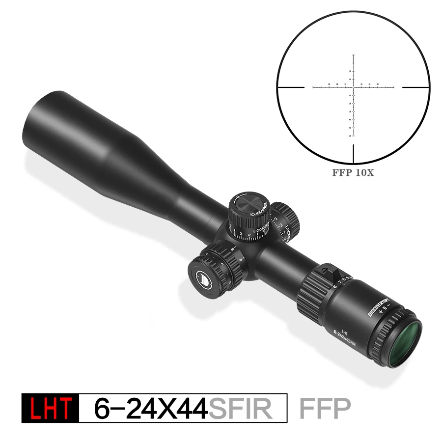 DISCOVERYOPT LHT 6-24X44SFIR MOA-L miras ópticas ultraligeras primer plano Focal gran campo de visión mira telescópica diámetro 30MM vista