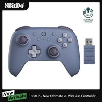 8BitDo Ultimate 2C Wireless Gaming Controller New Color Gamepad Joystick for PC Windows 10/11 Steam Deck Raspberry Pi Android