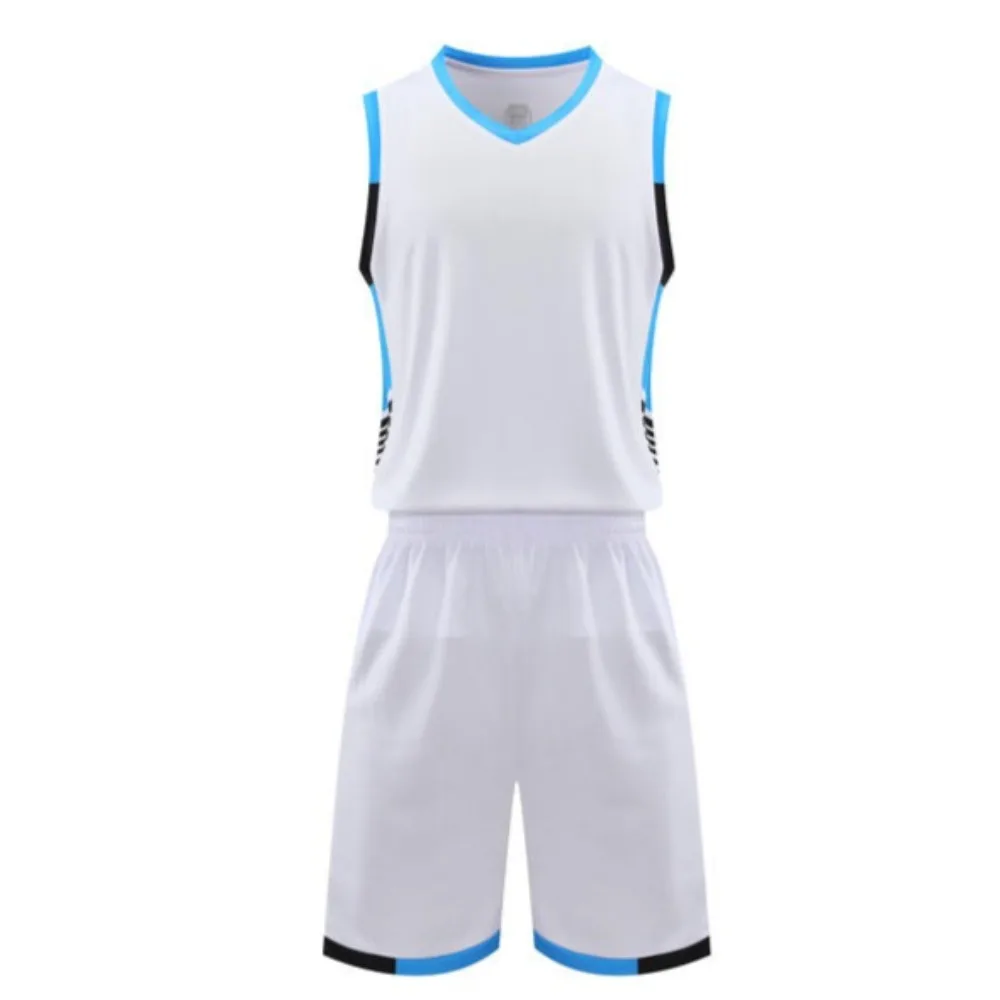 

Fanceey Adult Basketball Suits Quick Dry Breathable Men Basketball Uniform Set Sport Training Competition Teamwear Jersey Shorts