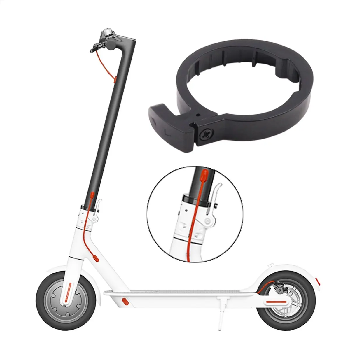 ABXY Folding Buckle Limit Ring Parts for M365 1S Pro Kick Scooter Folding Lever Electric Scooter Fixing Ring Base