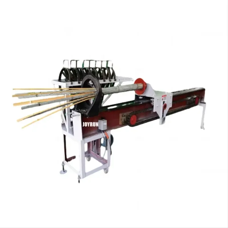 AP01 Raw Bamboo Splitting Breaking Machine for Bamboo Processing Equipment with Factory Price