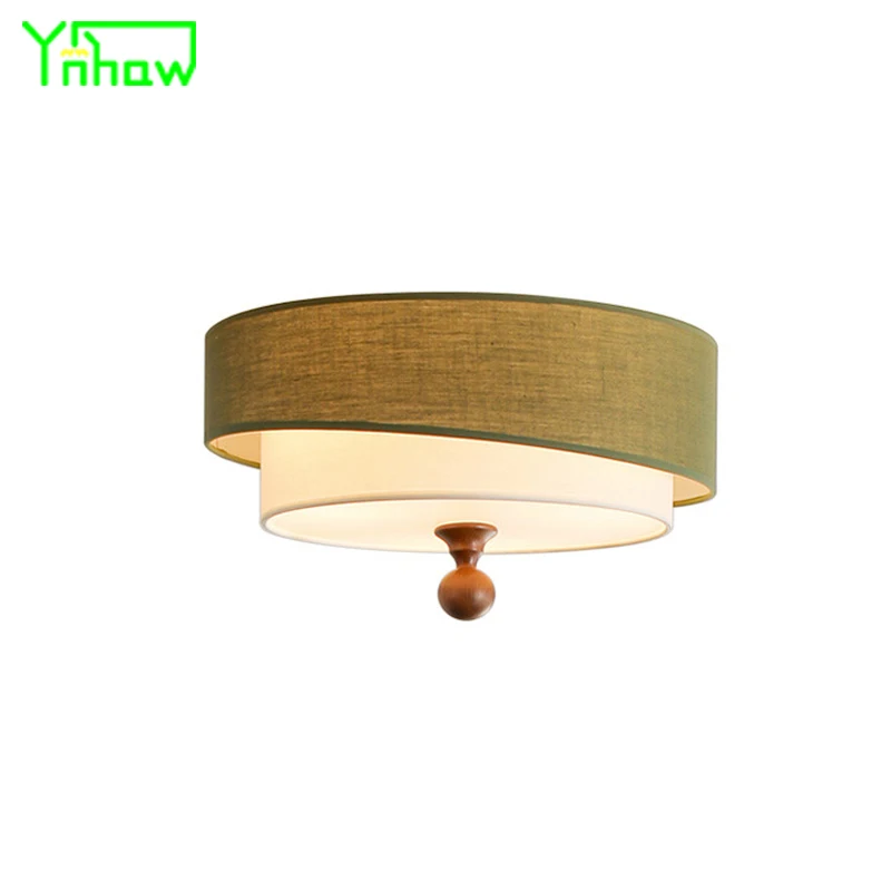 Wabi Sabi Chinese traditional Japanese style circular Zen style bedroom guest room living room ceiling light