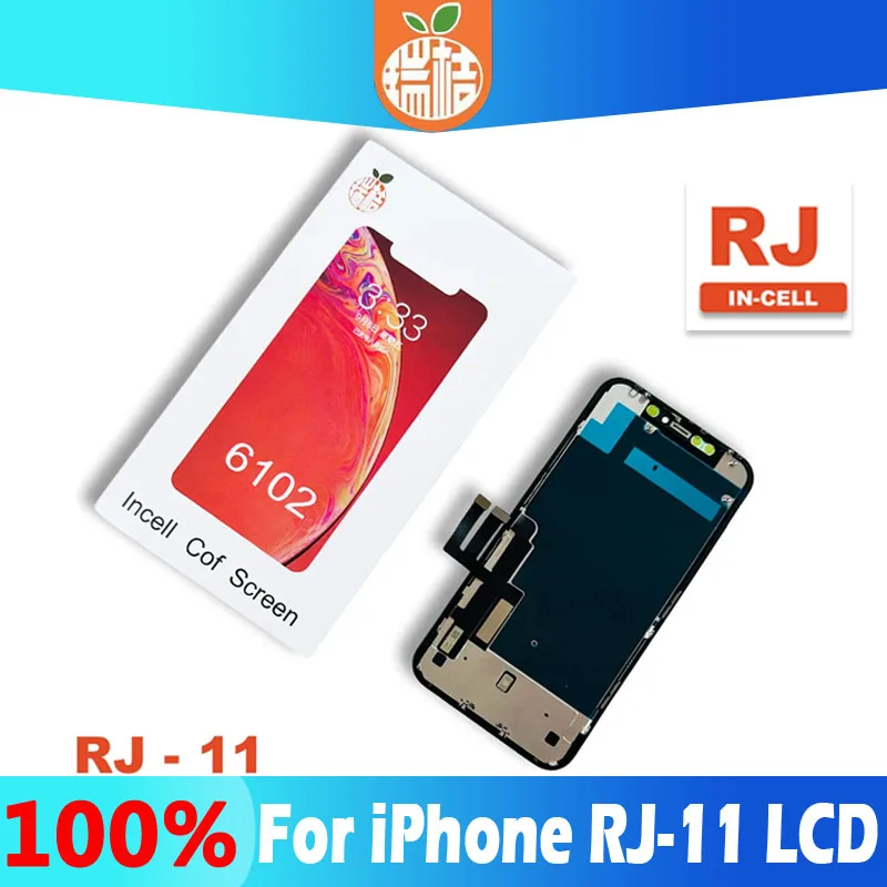 

RJ Screen Iphone Incell LCD for iPhone 11 LCD Display Screen With 3D Touch Digitizer Assembly No Dead Pixel Replacement