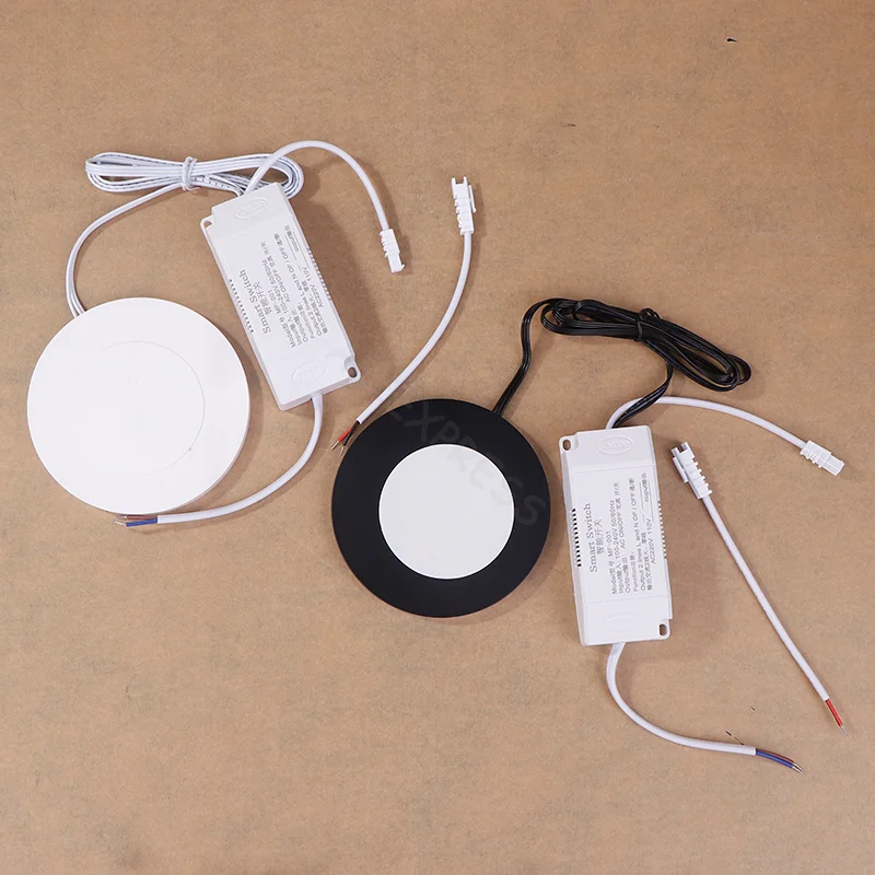 110V 220V Penetrating Wooden Panel LED Dimming Control Touch Hand Scan Sensing Switch Relay Office Desk Sensor