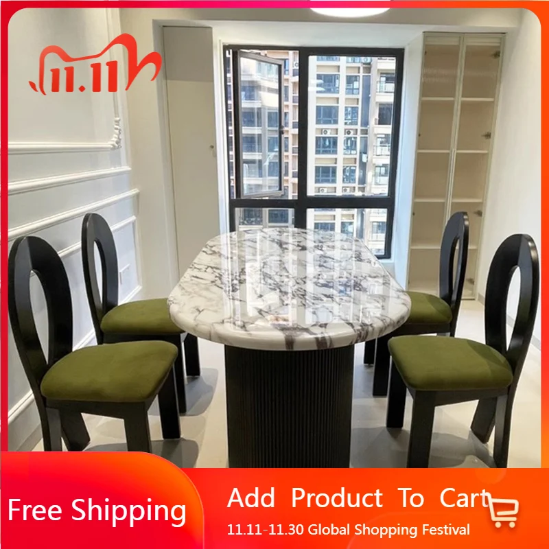 

Lounge Portable Dining Table Corner Designer Service Writing Restaurant Dining Table Modern Mesas De Comedor Salon Furniture