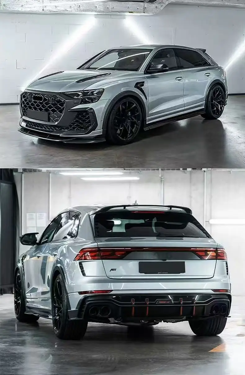 Custom-made product, 100% dry carbon fiber, car wheel arch body kit, suitable forAu di RSQ8 2022-2024 models, AT style.