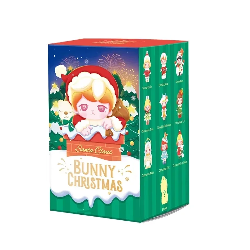 

100% Original BUNNY Christmas Series Blind Box Toys Kawaii Surprise Guess Bag Cute Doll Anime Figure Home Model for Girls Gift